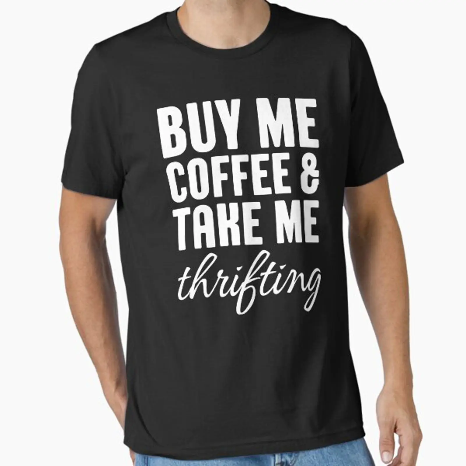 اشترِ الآن قميص تي شيرت مستعمل - مراجعة Thrift Vintage Fashion Usa وسعره