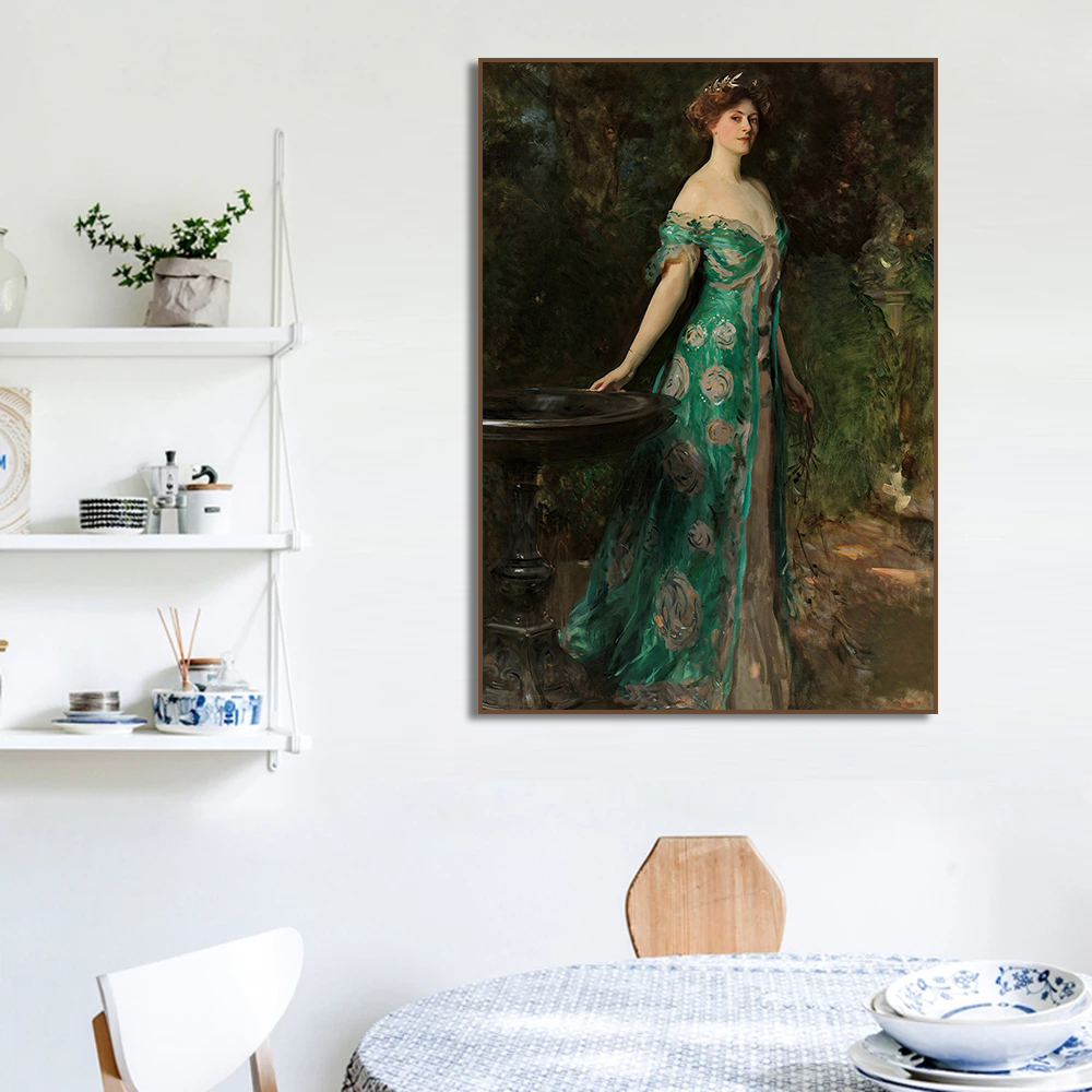لوحة فنية تصور نساء من عصر الن - مراجعة Vintage Fashion Illustrations وسعره