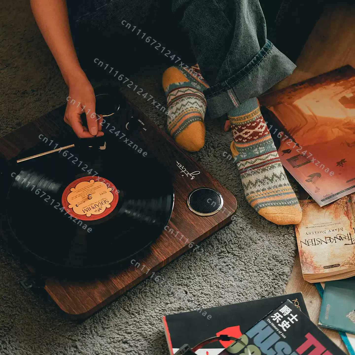 مكبر صوت بلوتوث على شكل فونوغر - مراجعة Vintage Fashion Ornaments وسعره